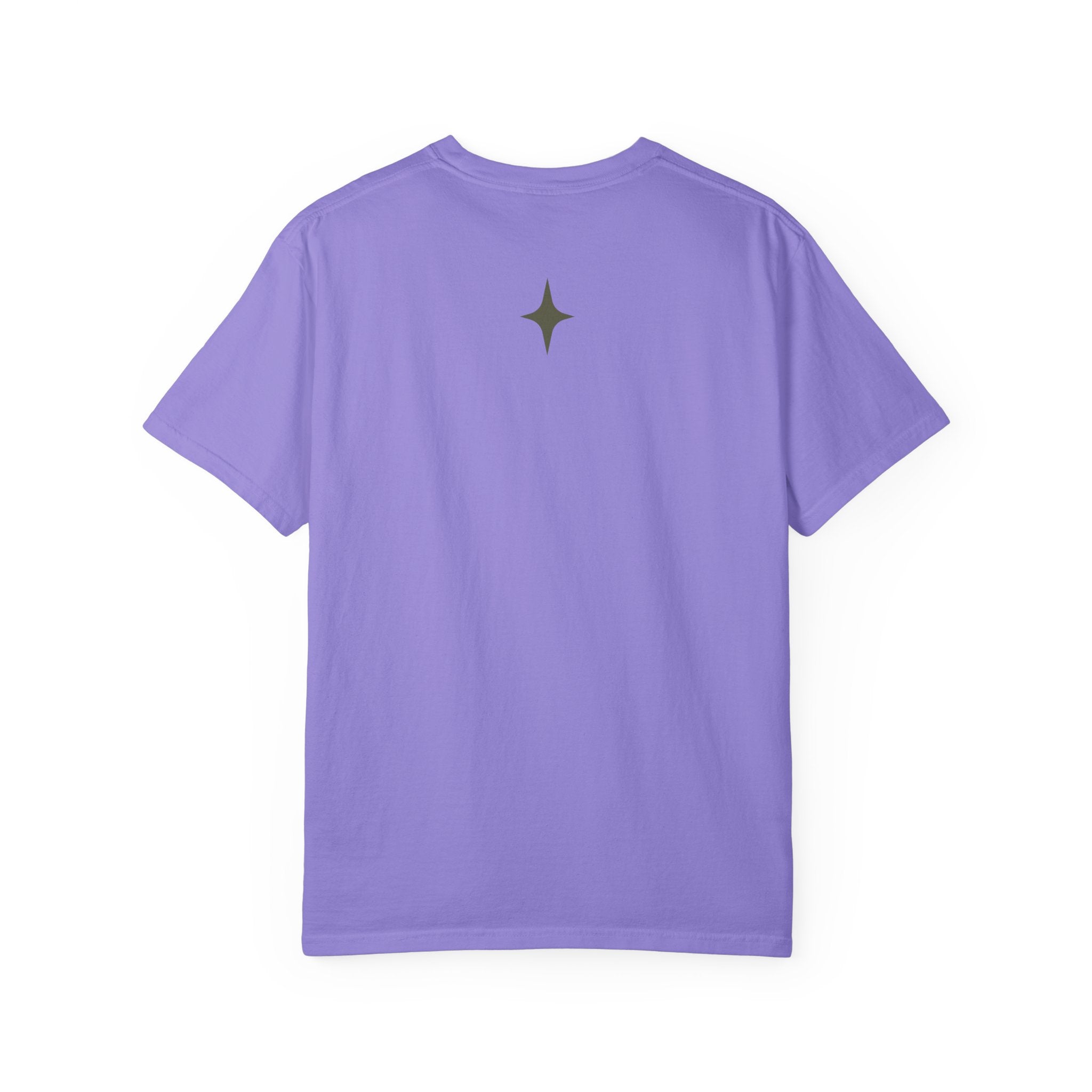 Vintage Noir Lounge T-Shirt — Relaxed Gentleman Illustration