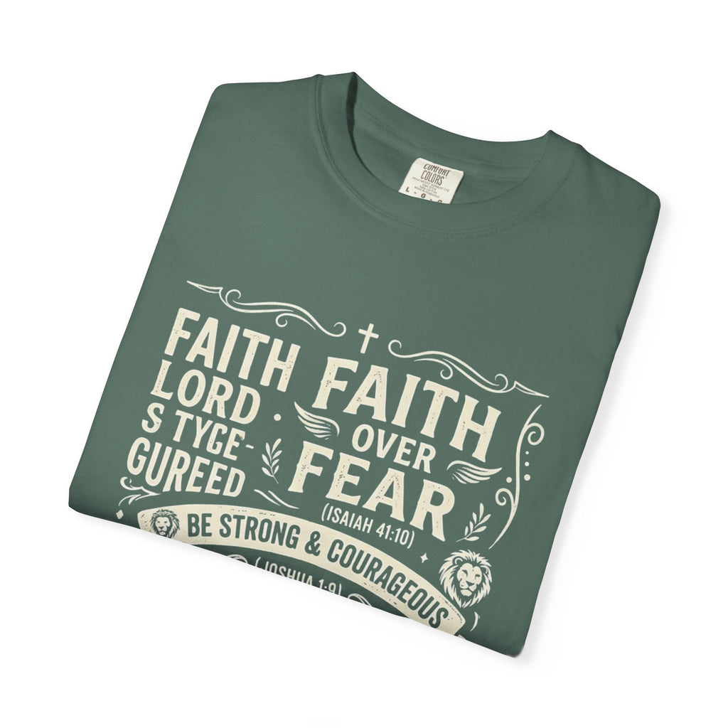 Faith Over Fear T-Shirt — Inspirational Christian Tee