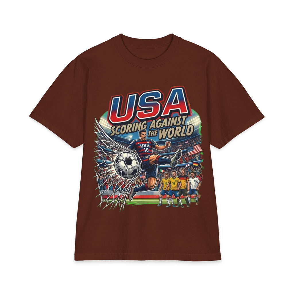 USA Scoring Against The World Soccer T-Shirt