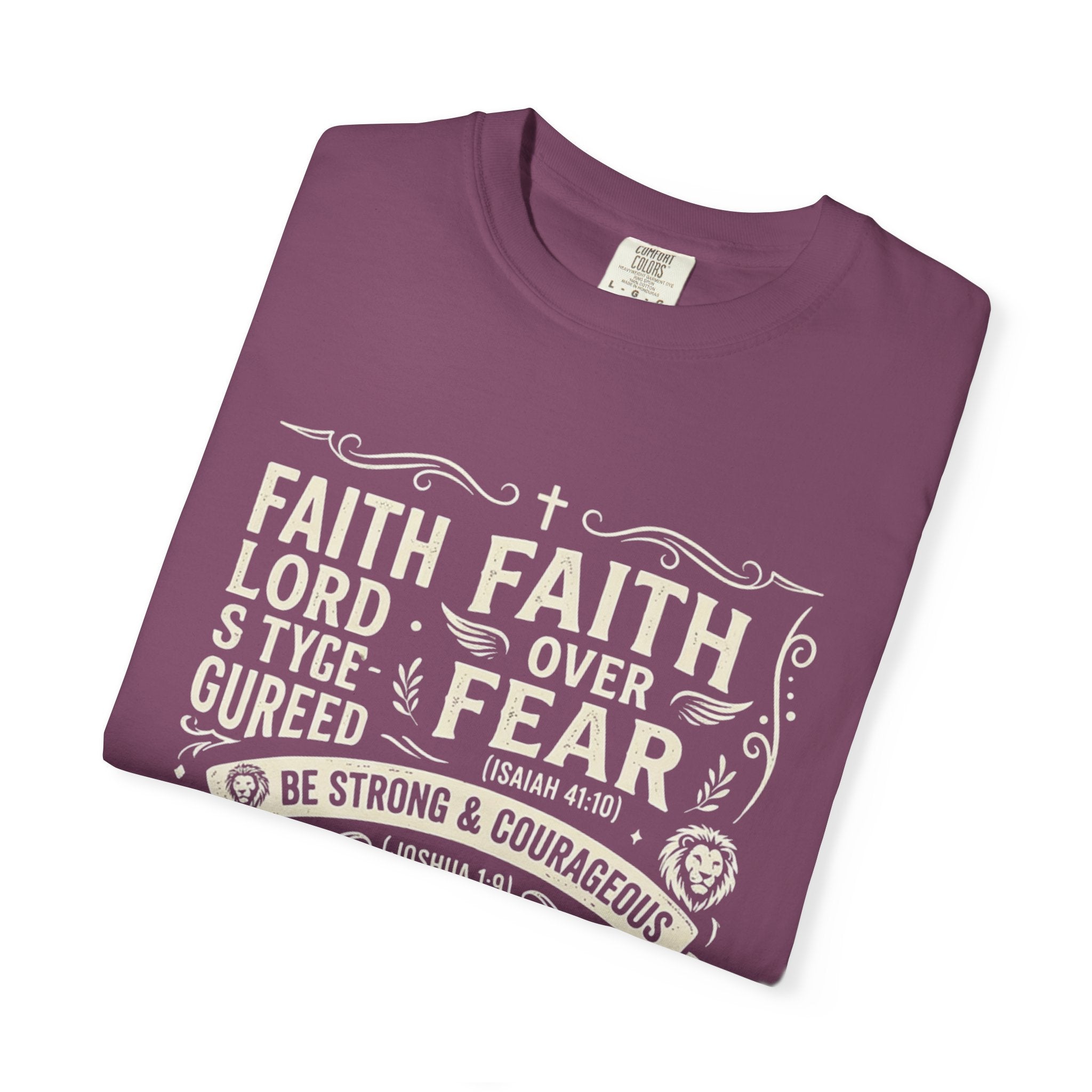 Faith Over Fear T-Shirt — Inspirational Christian Tee