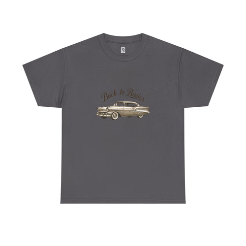 Back to Basics Vintage Car Tee — Classic Retro Automobile Graphic T-Shirt
