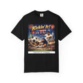 Soccer Graphic T-Shirt — "Kickin' It! NYC" Vintage Soccer Player Tee