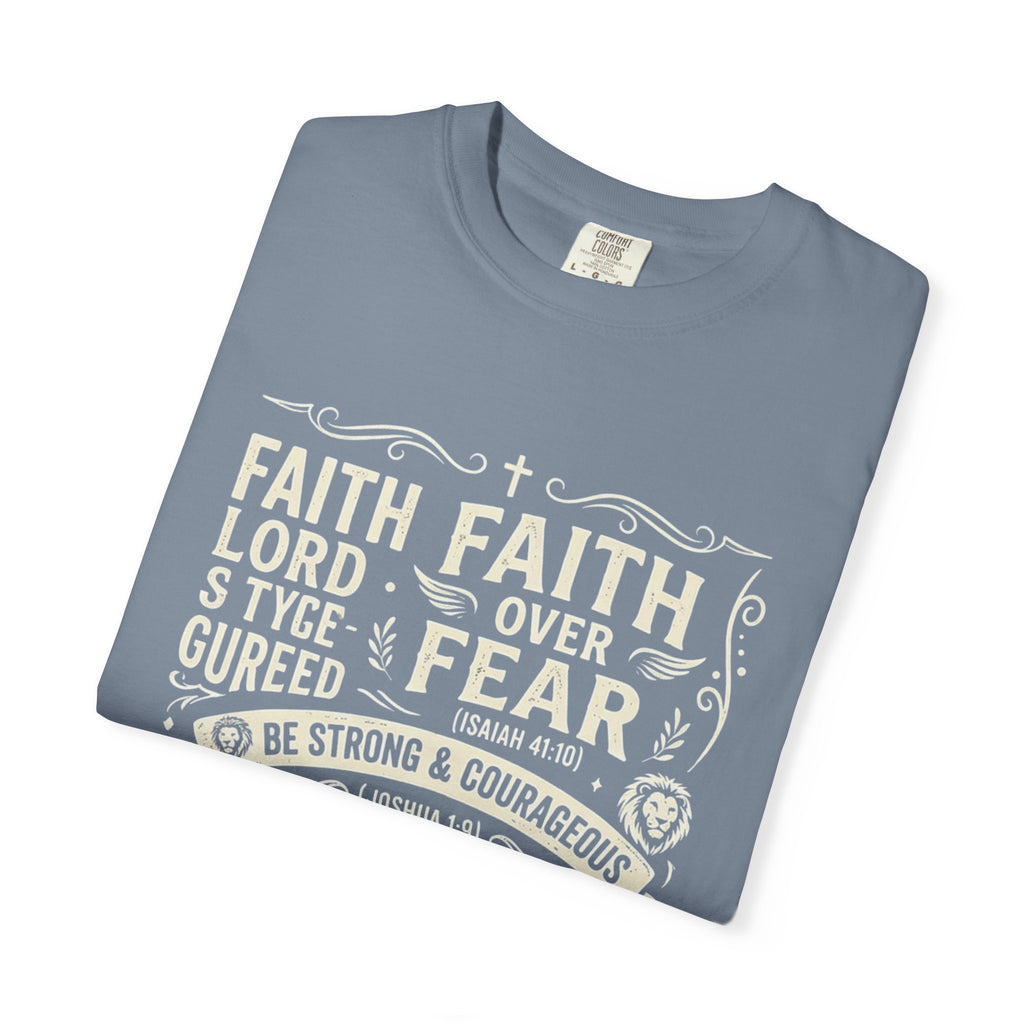 Faith Over Fear T-Shirt — Inspirational Christian Tee