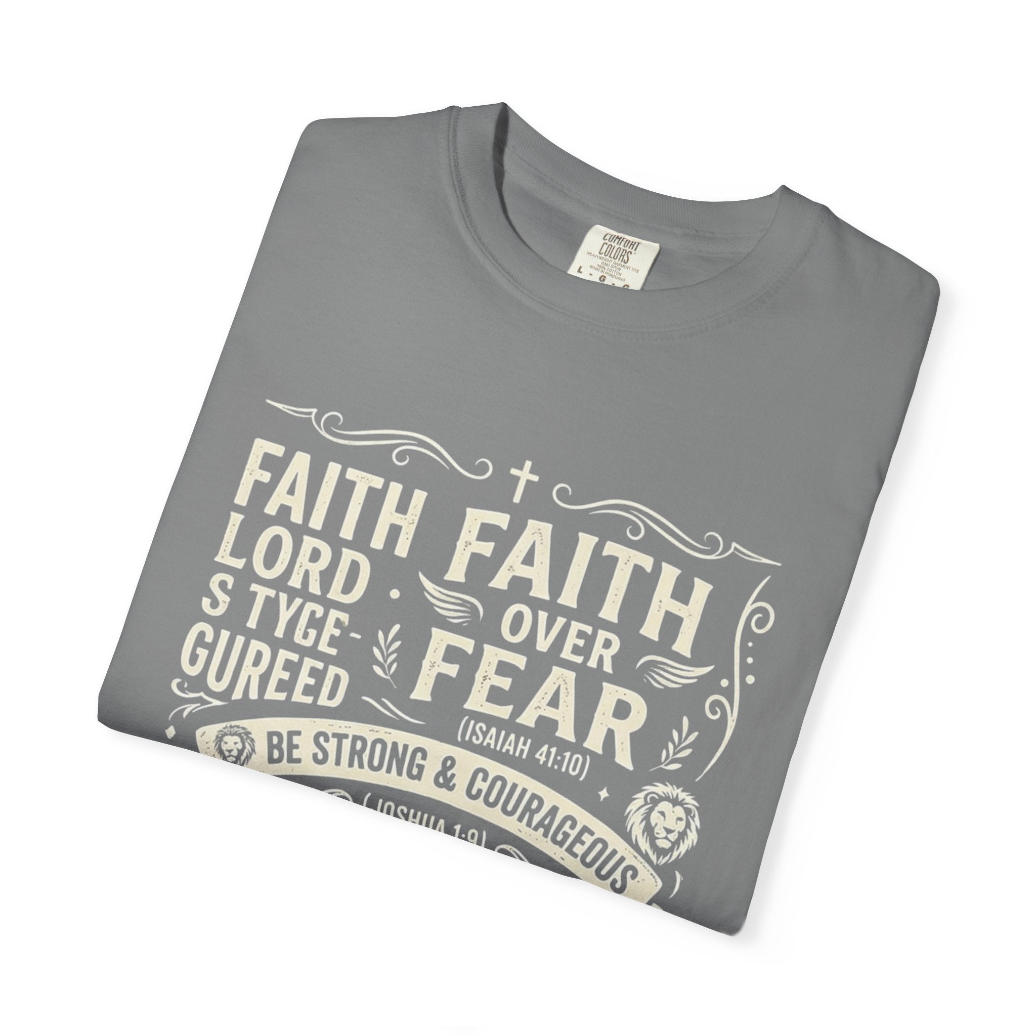 Faith Over Fear T-Shirt — Inspirational Christian Tee