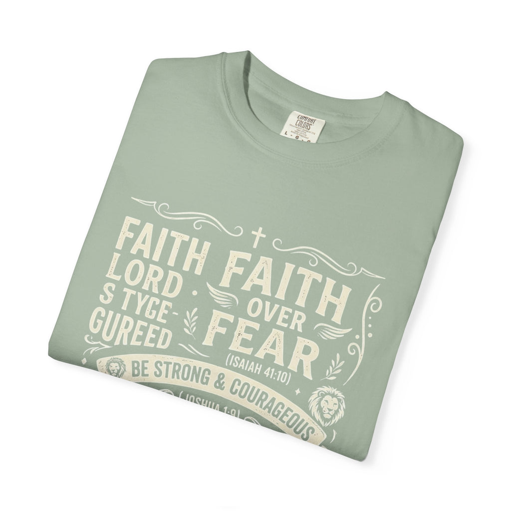 Faith Over Fear T-Shirt — Inspirational Christian Tee