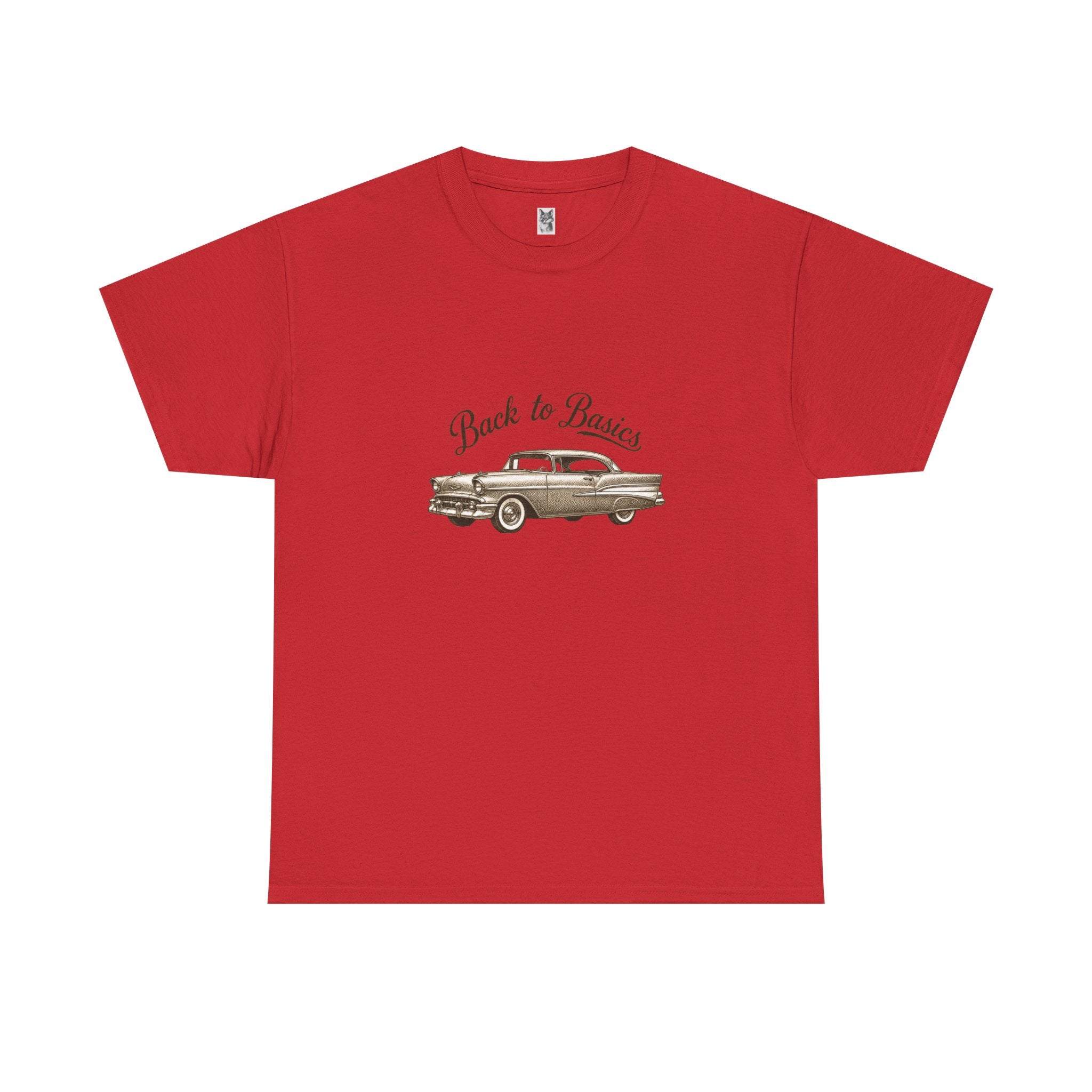 Back to Basics Vintage Car Tee — Classic Retro Automobile Graphic T-Shirt