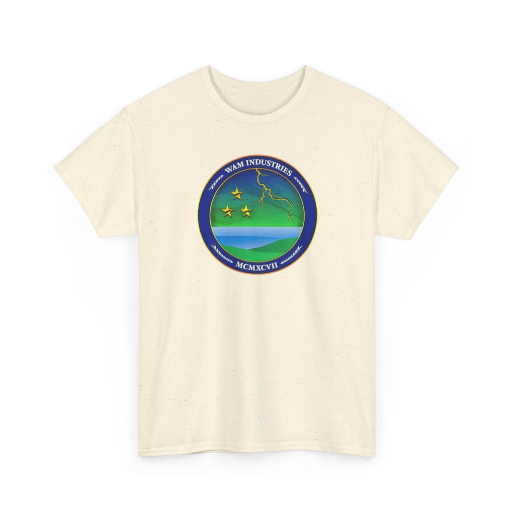 Vintage Space Emblem T‑Shirt — WAM Industries Logo Tee
