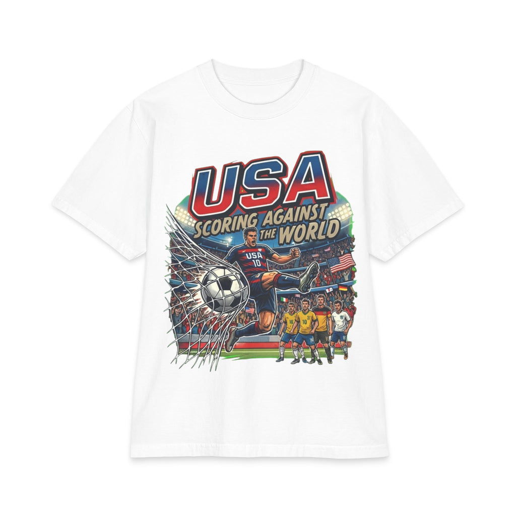 USA Scoring Against The World Soccer T-Shirt