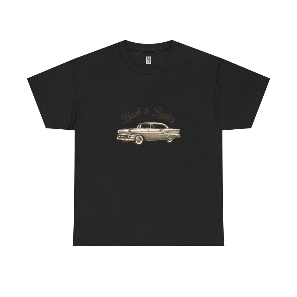 Back to Basics Vintage Car Tee — Classic Retro Automobile Graphic T-Shirt