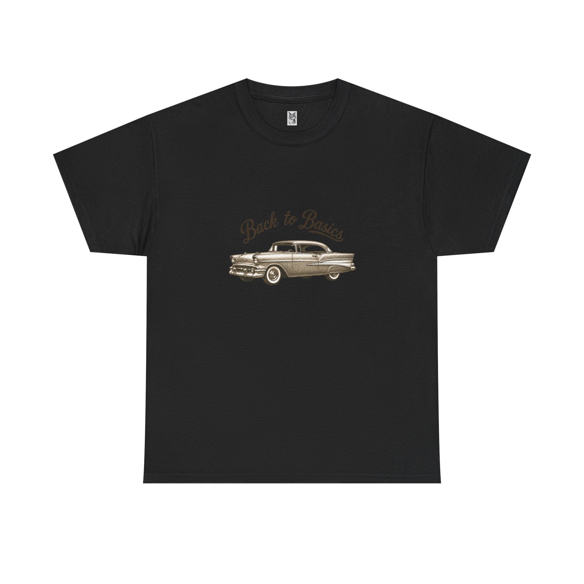 Back to Basics Vintage Car Tee — Classic Retro Automobile Graphic T-Shirt