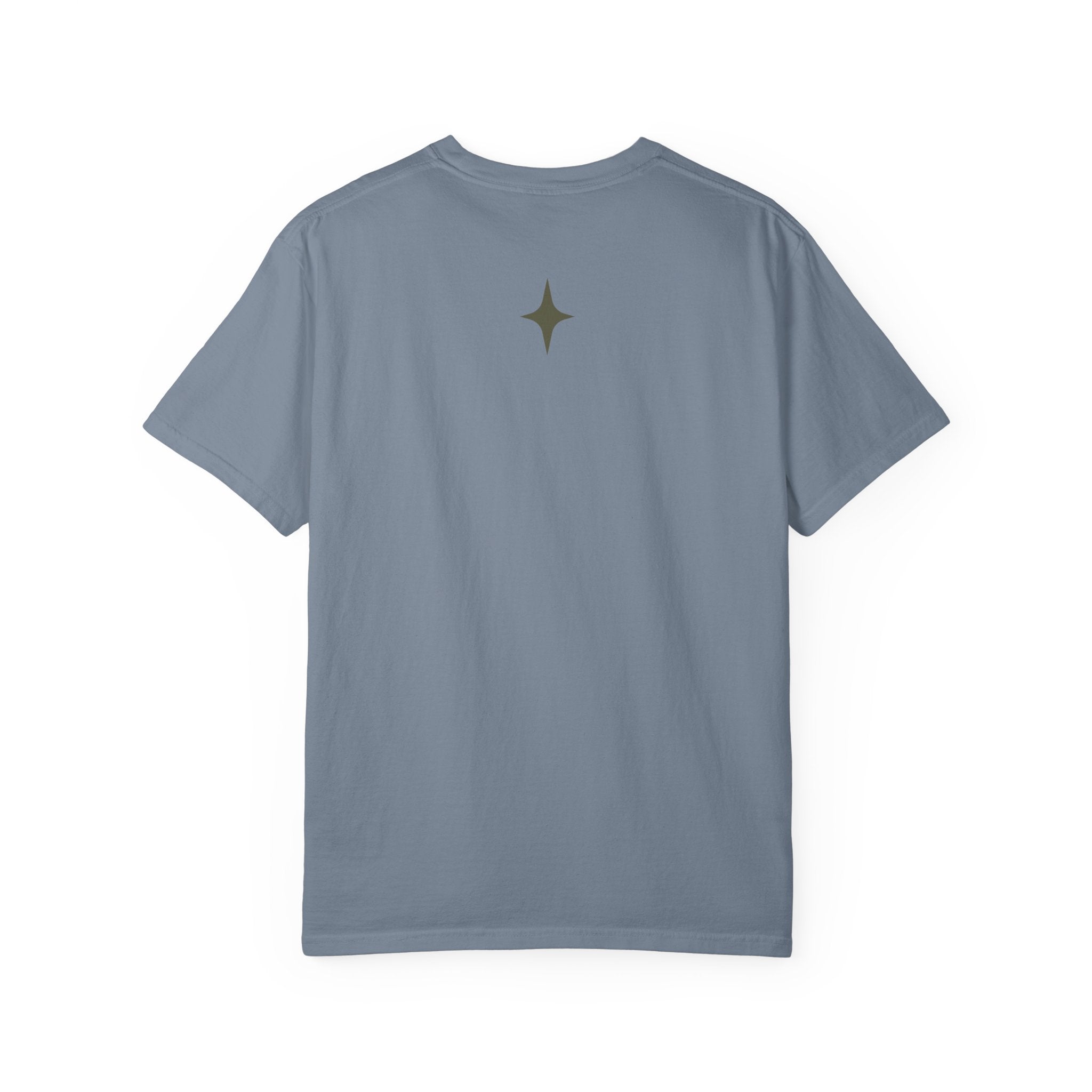 Vintage Noir Lounge T-Shirt — Relaxed Gentleman Illustration