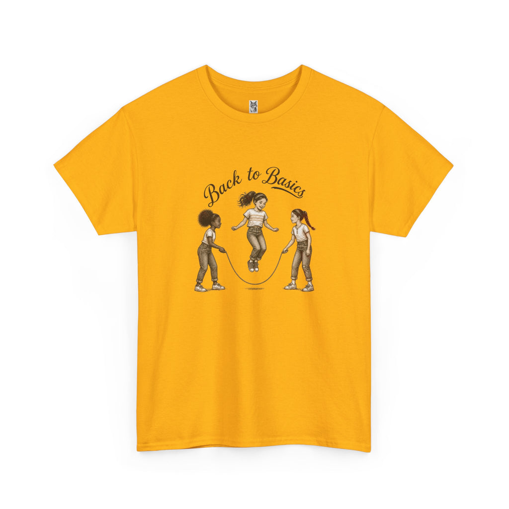 Back to Basics Graphic Tee — Retro Jump Rope Girls Athletic Shirt