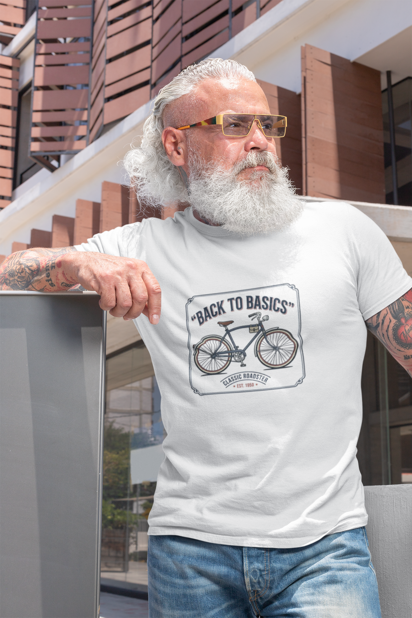 Back to Basics Bicycle Tee — Vintage Bike Graphic T-Shirt