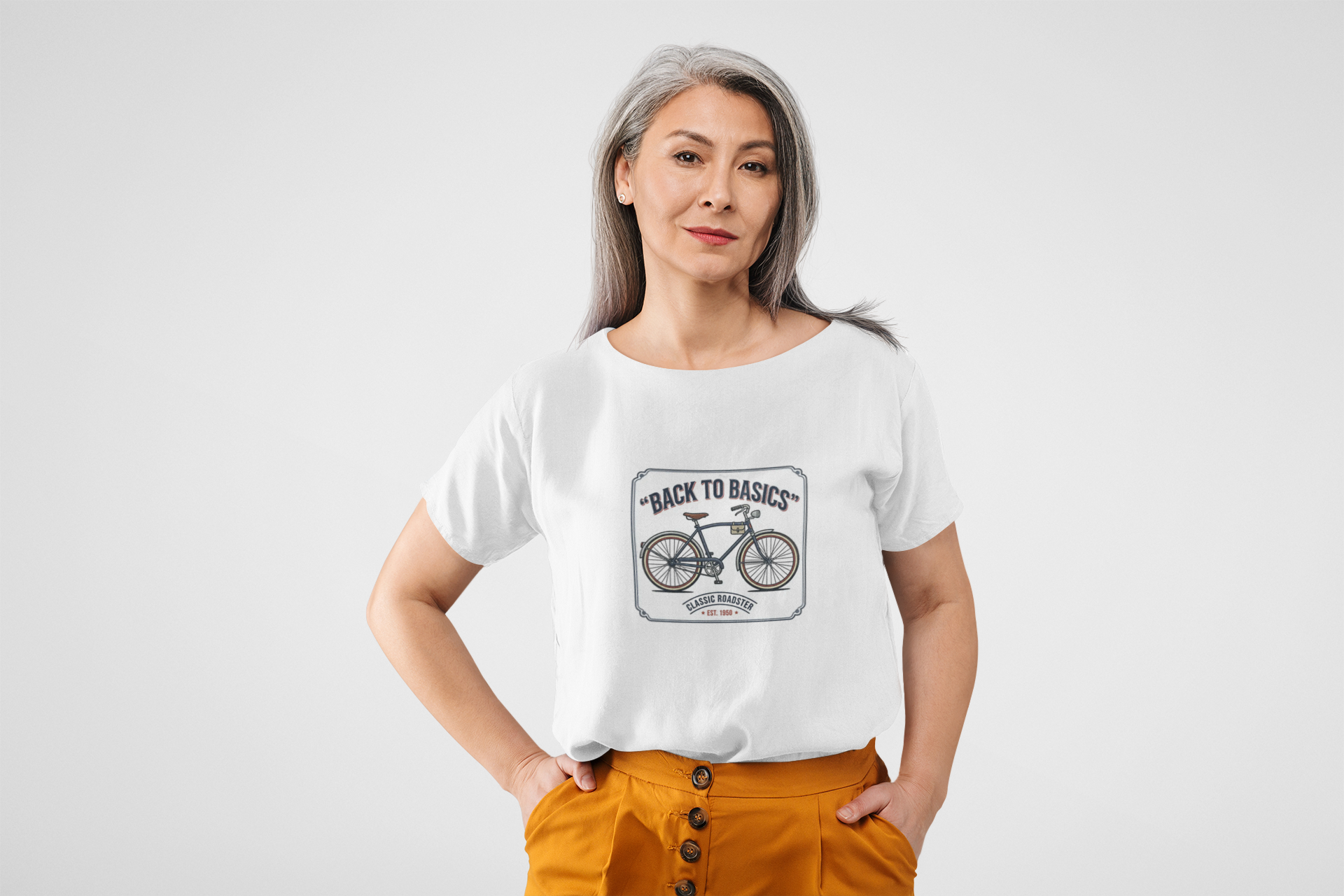 Back to Basics Bicycle Tee — Vintage Bike Graphic T-Shirt