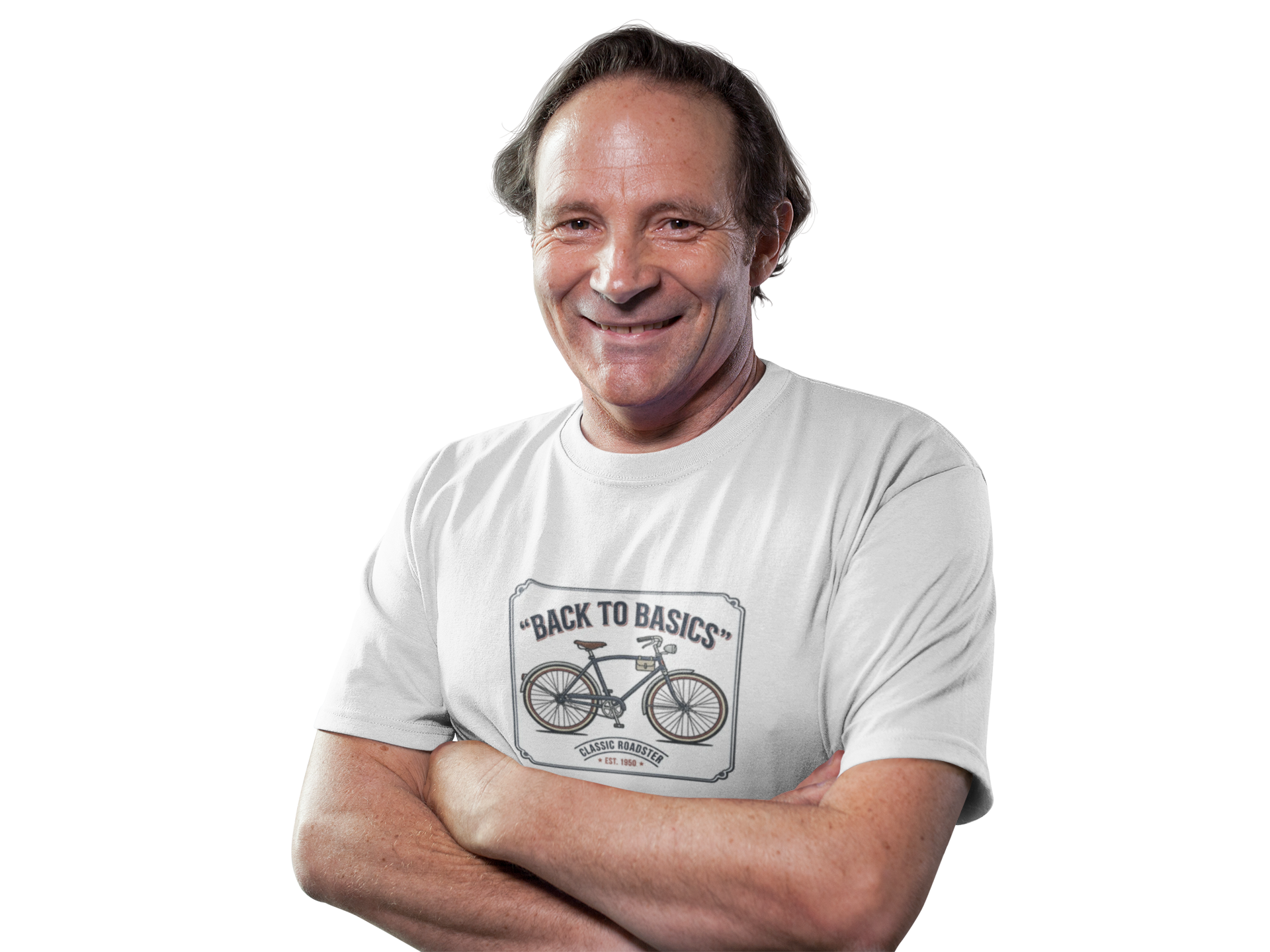 Back to Basics Bicycle Tee — Vintage Bike Graphic T-Shirt
