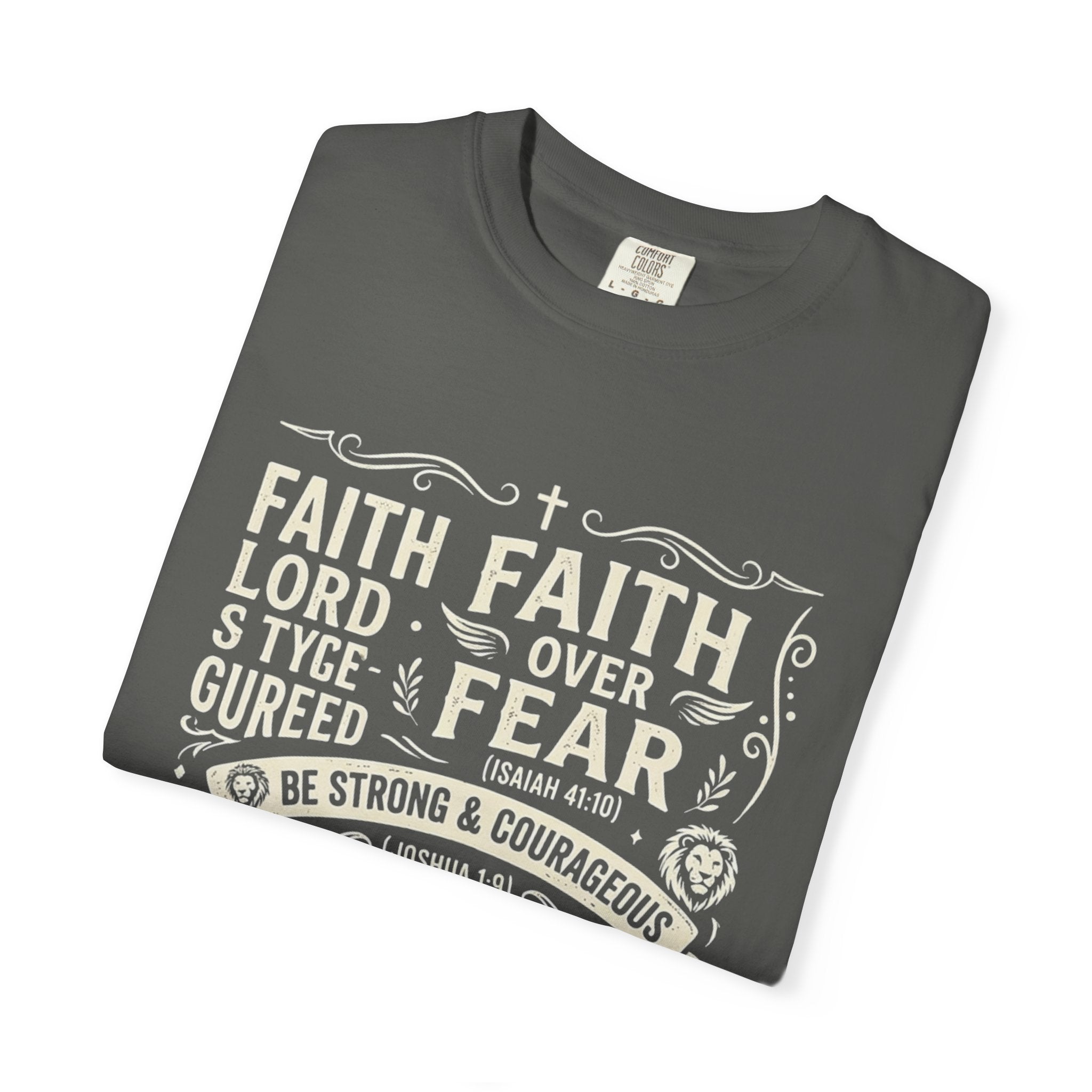 Faith Over Fear T-Shirt — Inspirational Christian Tee