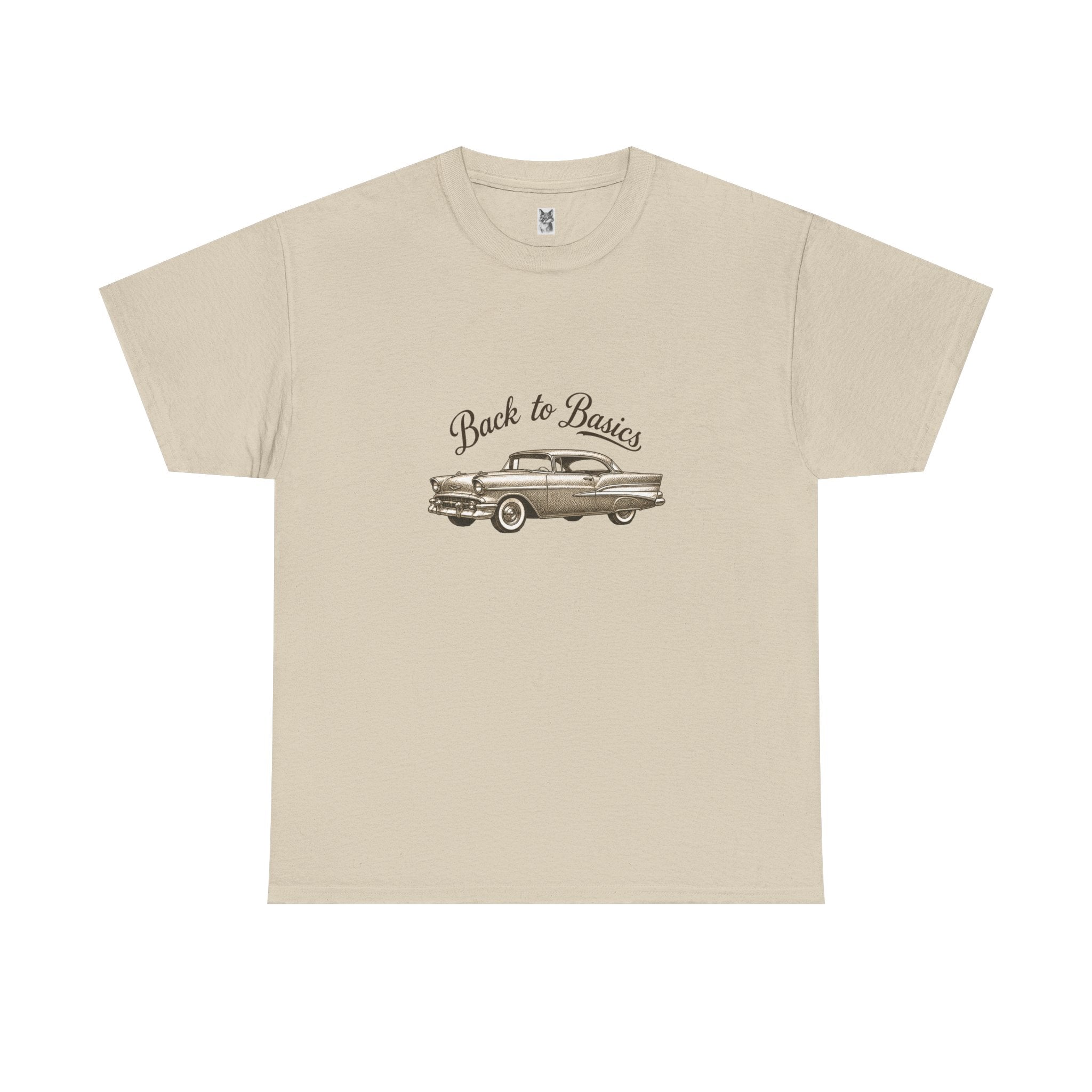 Back to Basics Vintage Car Tee — Classic Retro Automobile Graphic T-Shirt