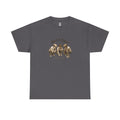 T-Shirt — "Back to Basics" Vintage Monkeys Playing Marbles Graphic Tee