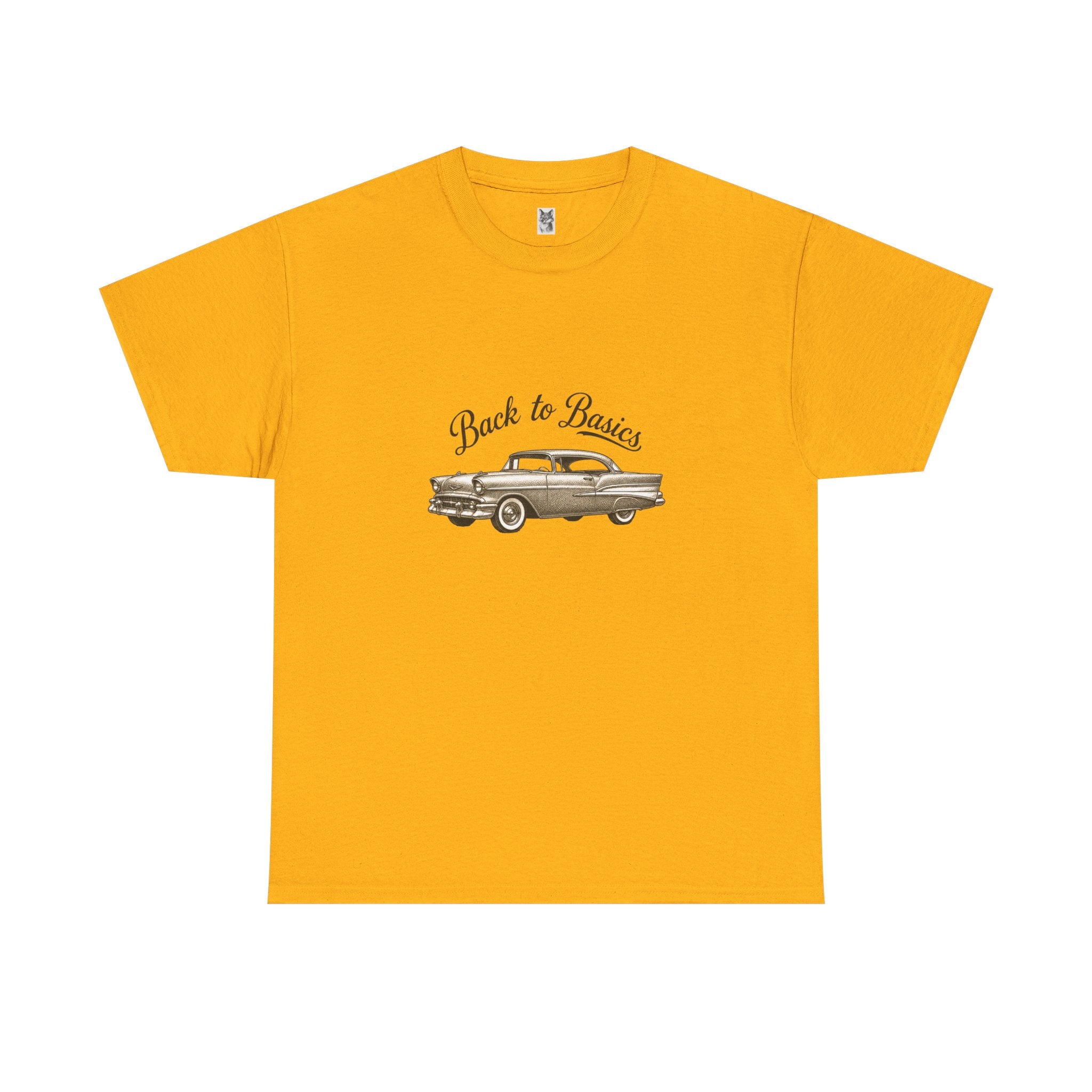 Back to Basics Vintage Car Tee — Classic Retro Automobile Graphic T-Shirt
