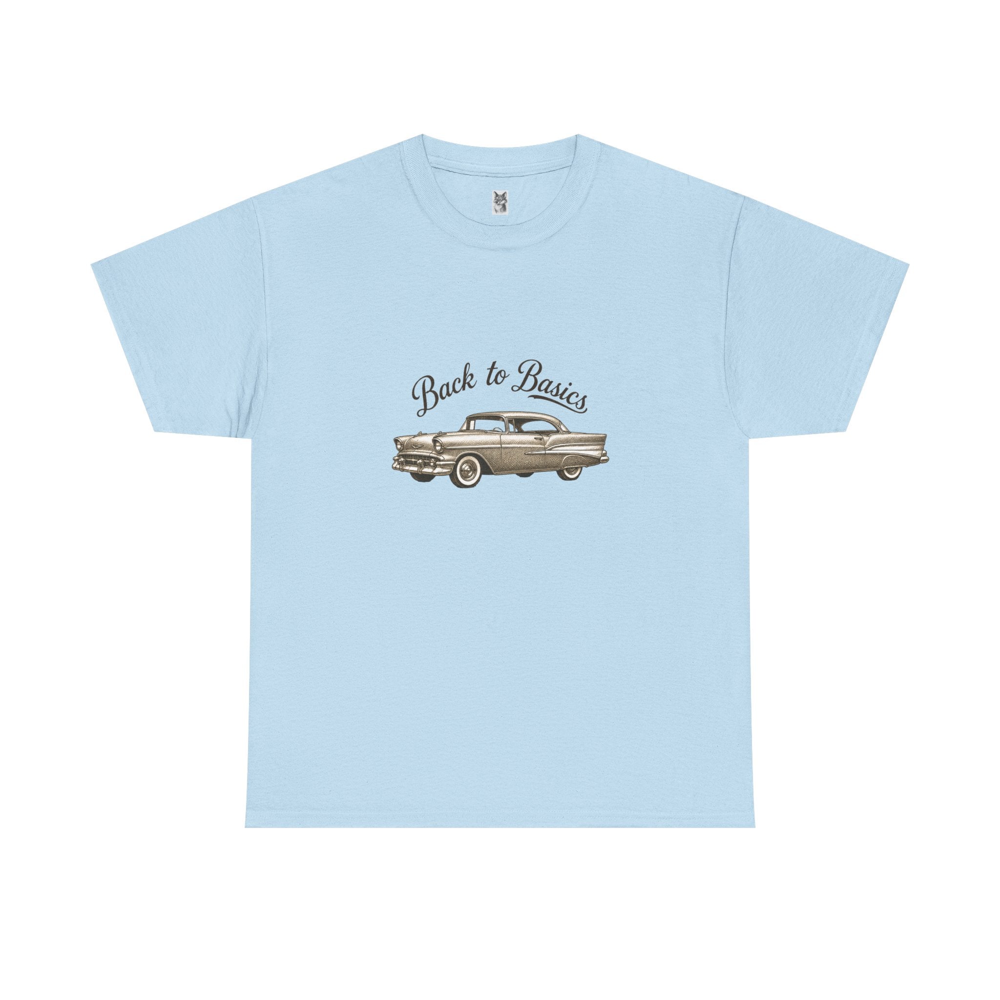 Back to Basics Vintage Car Tee — Classic Retro Automobile Graphic T-Shirt