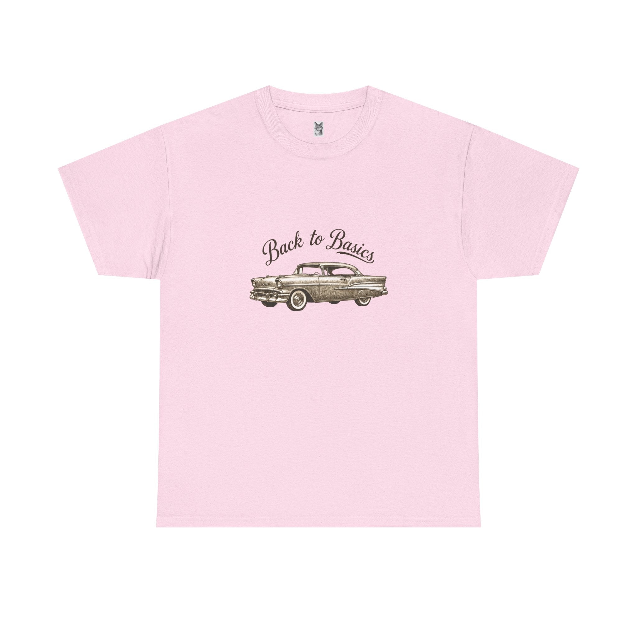 Back to Basics Vintage Car Tee — Classic Retro Automobile Graphic T-Shirt