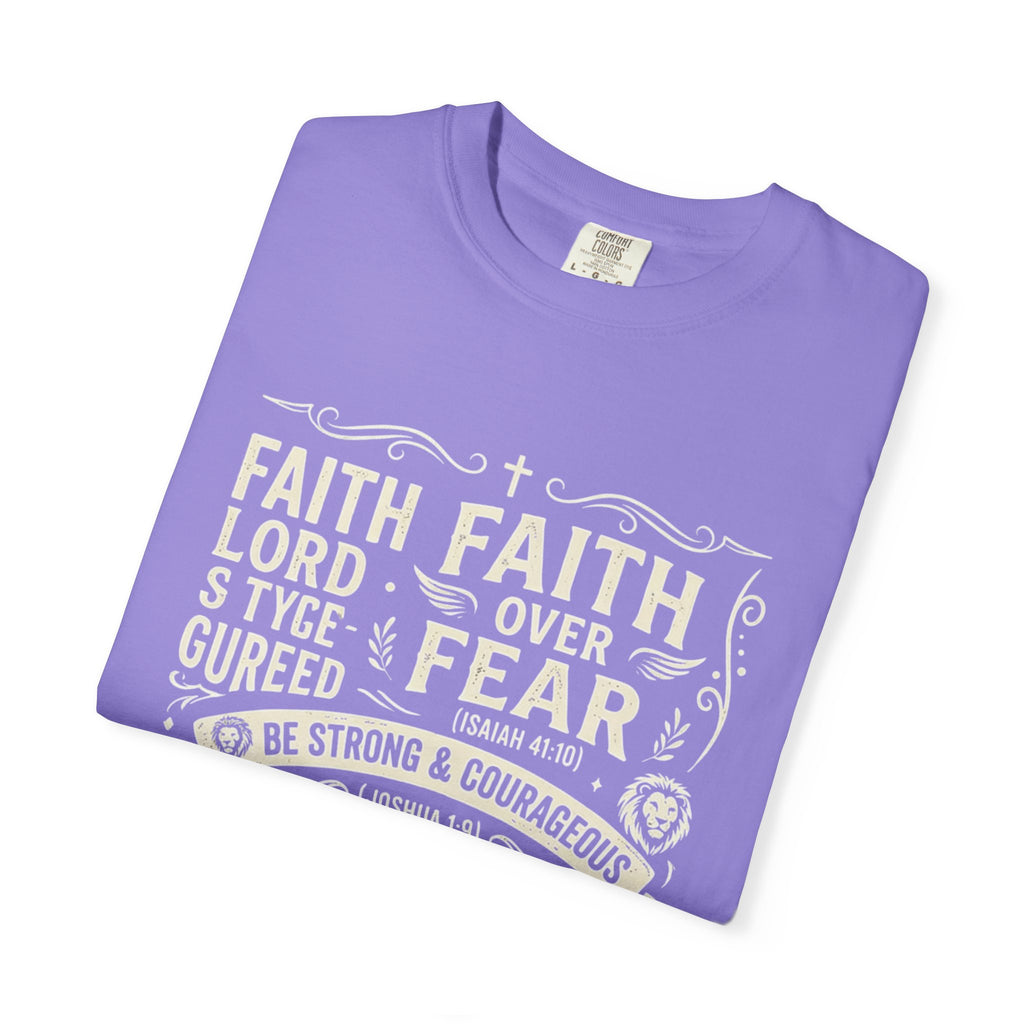 Faith Over Fear T-Shirt — Inspirational Christian Tee