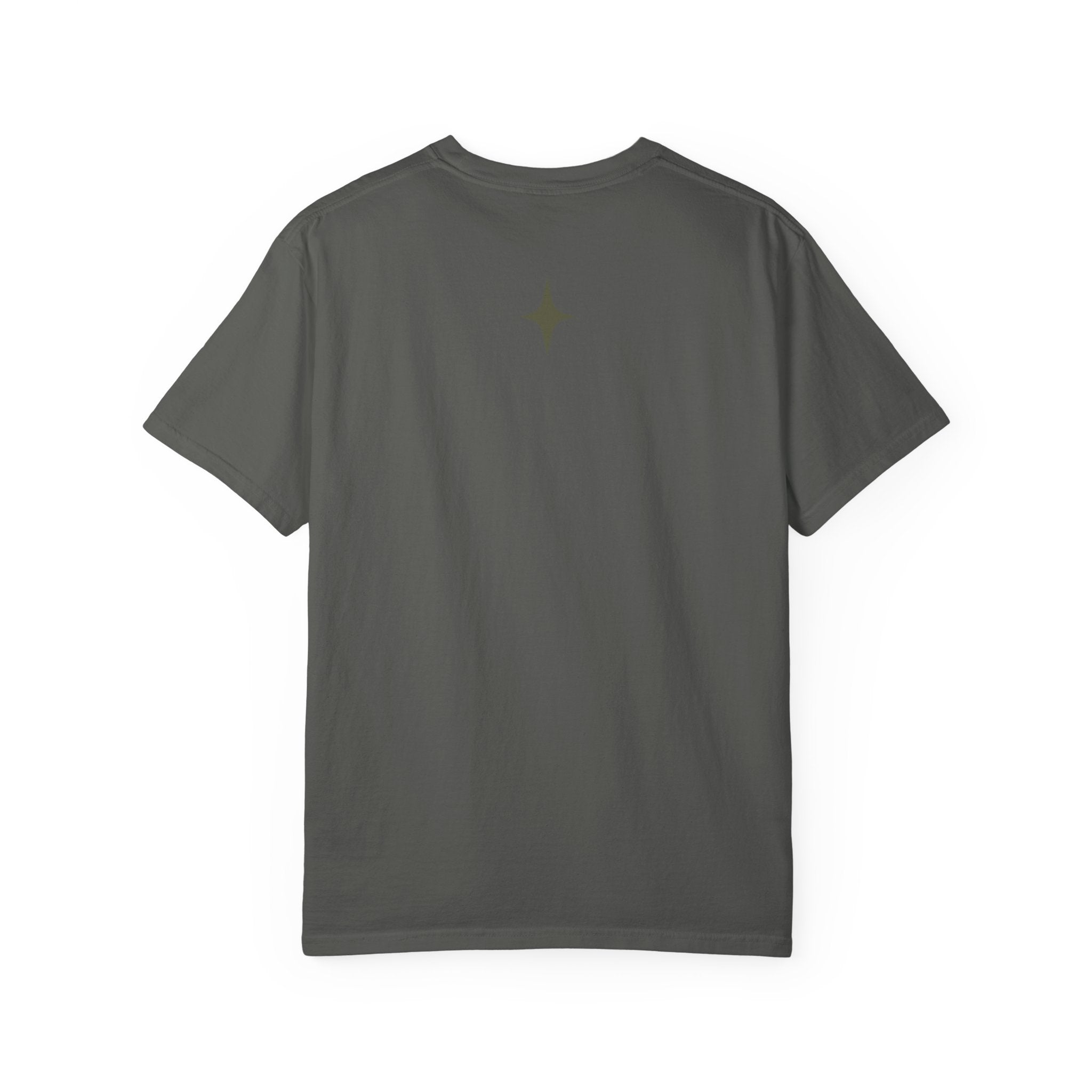 Vintage Noir Lounge T-Shirt — Relaxed Gentleman Illustration