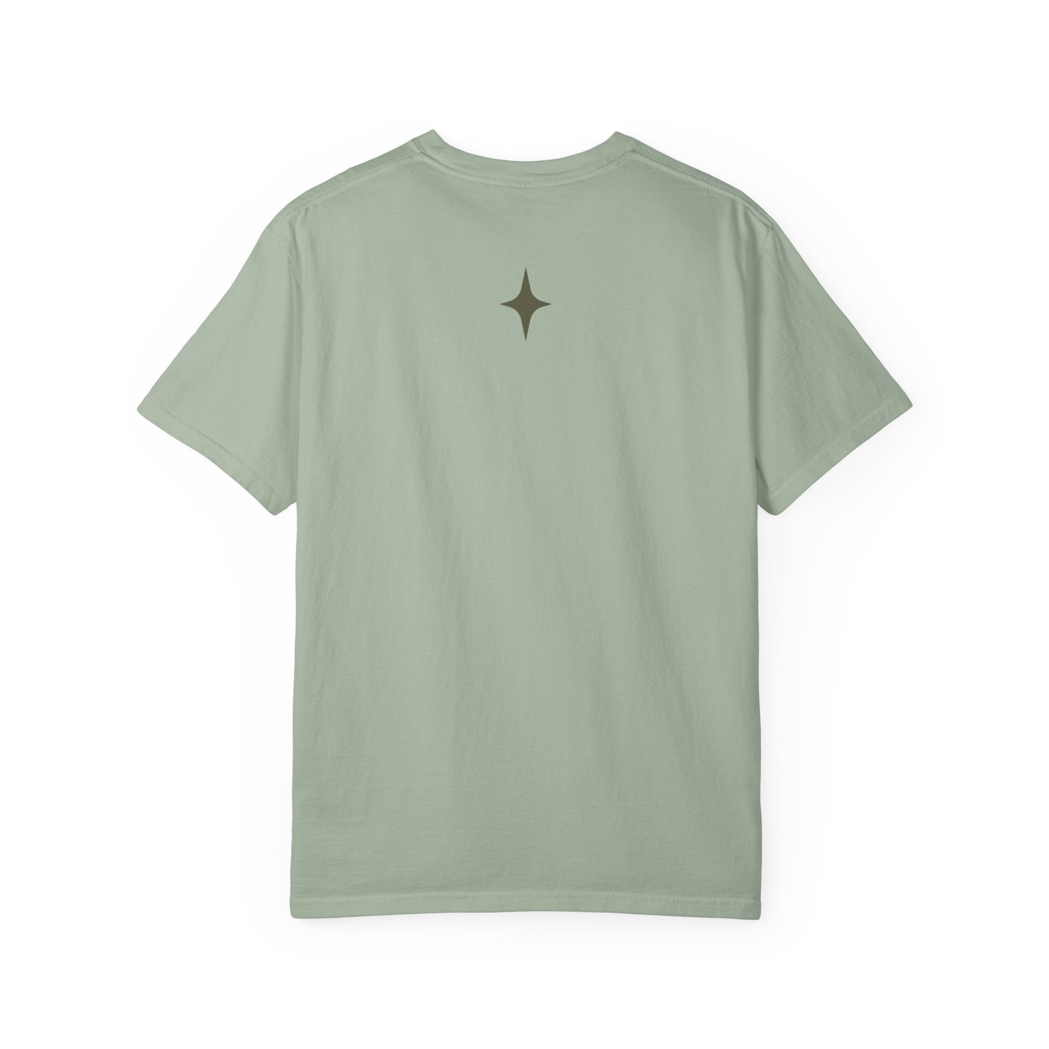 Vintage Noir Lounge T-Shirt — Relaxed Gentleman Illustration