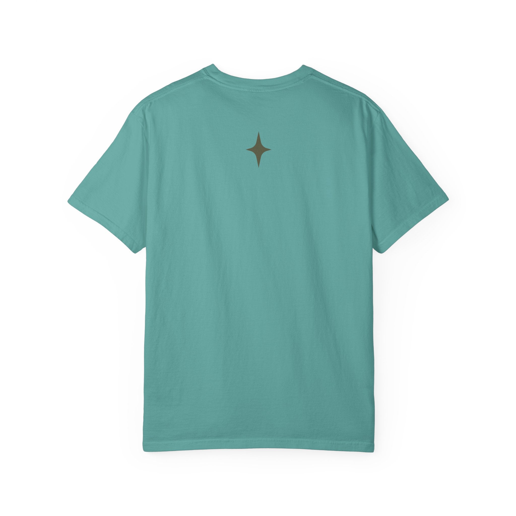 Vintage Noir Lounge T-Shirt — Relaxed Gentleman Illustration