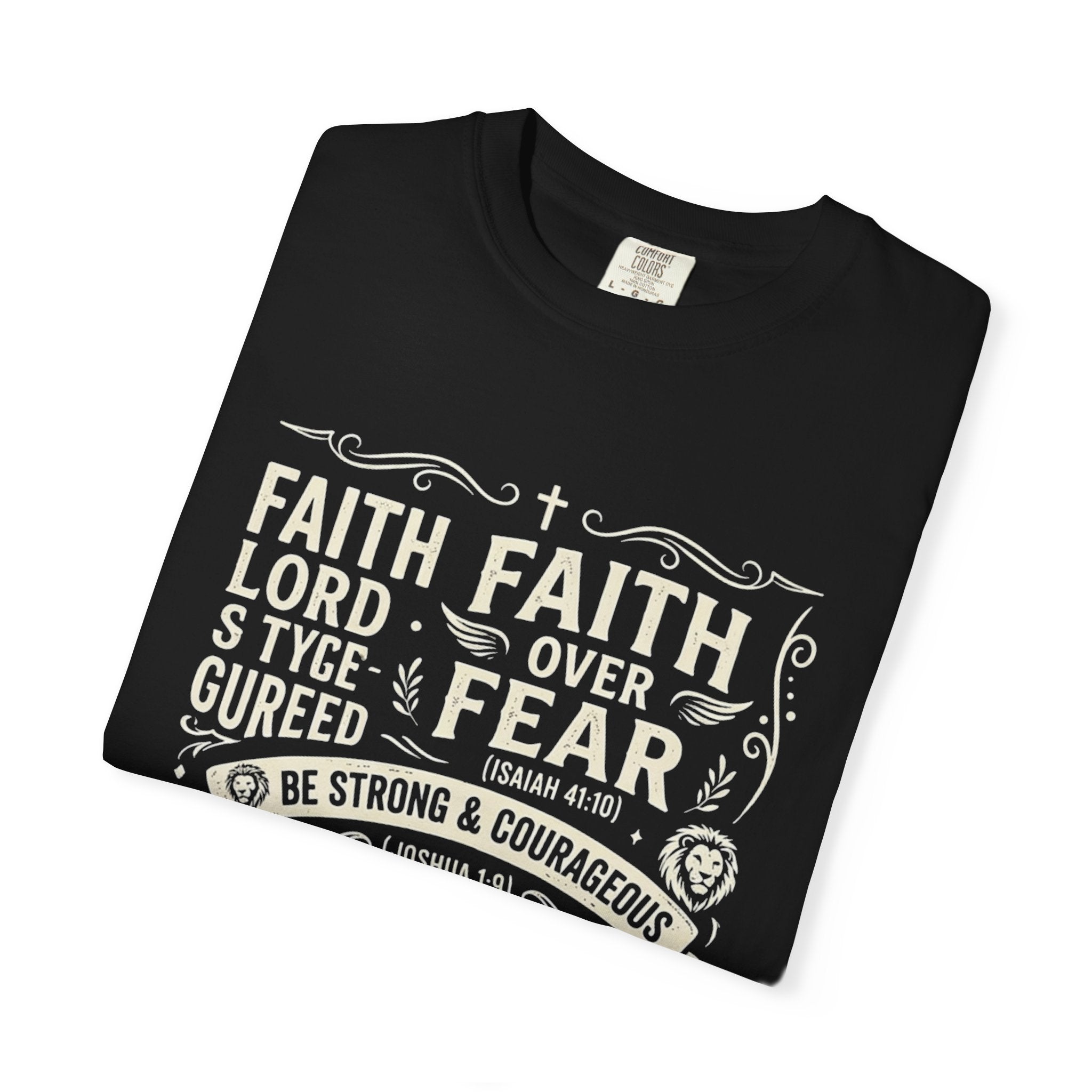 Faith Over Fear T-Shirt — Inspirational Christian Tee