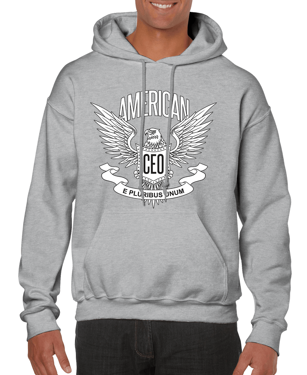American CEO Patriotic Eagle Men’s Hoodie